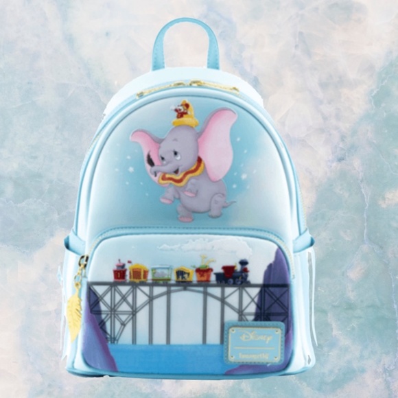 Loungefly Disney Dumbo 80th Anniversary Don\'t Just Fly Mini Backpack main image 4